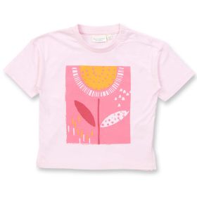 T-Shirt "Flower" rosa 
