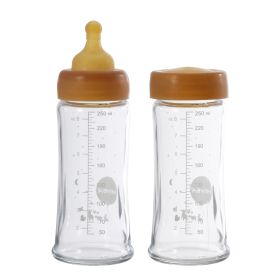 Baby Weithalsflaschen Set 250ml - 100% plastikfrei
