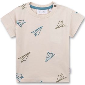 T-Shirt "Papierflieger" creme