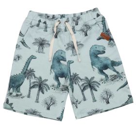 Shorts "Dinosaurierland" weissgrün