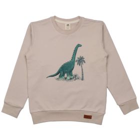 Sweatshirt "Dinosaurierland" sand
