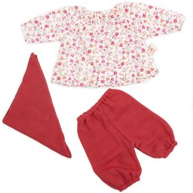 Puppenkleidung Set "Lilli" rot