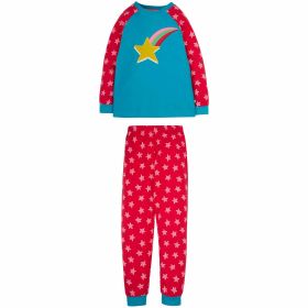 Schlafanzug rot "Star"