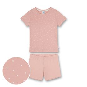 Kurzer Kinder Schlafanzug rosa