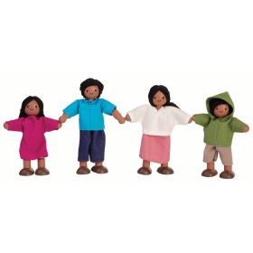 Puppenfamilie für Puppenhaus