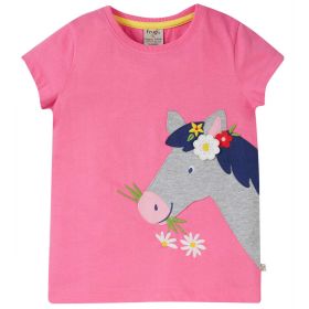 T-Shirt "Pferd" pink 