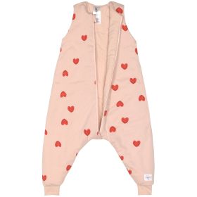 Schlafsack mit Füßen rosa "Herz" 2.5 TOG