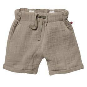 Musselin-Shorts khaki