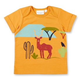 T-Shirt "Wüste" gelb