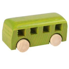 Spielzeugauto Bus hellgrün