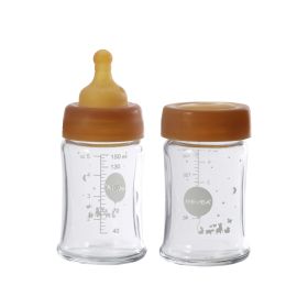 Baby Weithalsflaschen Set 150ml - 100% plastikfrei