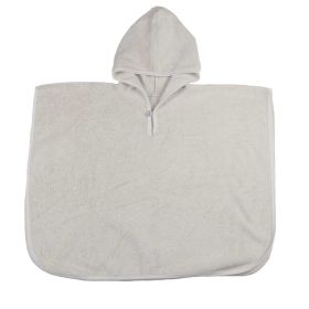 Badeponcho Frottee creme