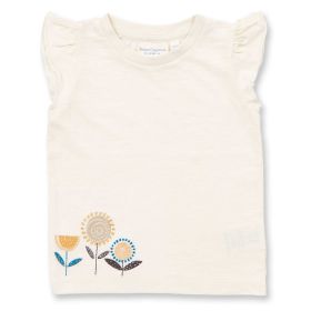 T-Shirt "Mixed Flowers" creme 