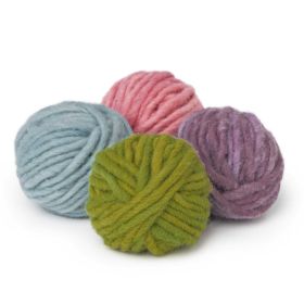 Dochtwolle in pastell Farben | 4 x 25g