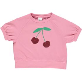 Mädchen T-Shirt rosa "Kirschen"