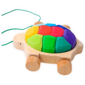 Regenbogen Schildkröte zum Nachziehen